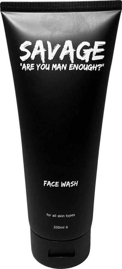 Savage for men Face Wash Gezichtsverzorging Mannen 200ml