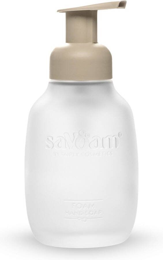 SaVoam starterspakket Schuimende Handzeep Navulling 3 x 300 ml Vegan Zand Duurzaam Hydraterend