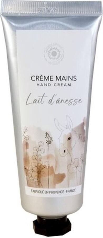 Savonnerie du soleil Handcrème met ezelinnenmelk 75 ml natuurlijke handverzorging