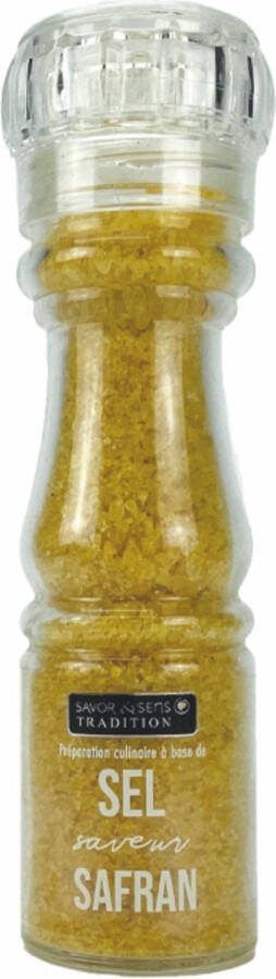 Savor & Sens Zoutmolen Peper- en zoutstel Saffraan Zoutmolen 155 gram