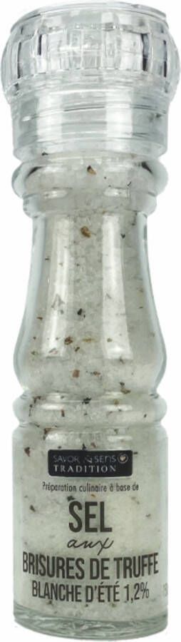 Savor & Sens Zoutmolen Peper- en zoutstel Zeezout met Truffel Zoutmolen 150 gram