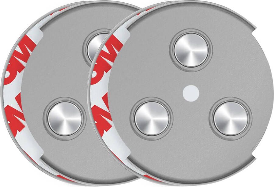 Savs Saves Lifes SAVS RMAX-45 magnetische montageset voor rookmelders 45 mm 2 stuks Rookmelder bevestiging magneet Magneetbevestiging Montagekit