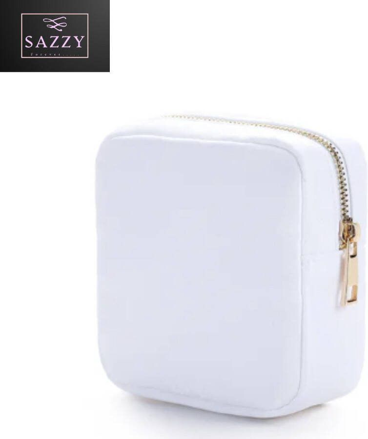Sazzy Maandverband Tasje Etui Wit