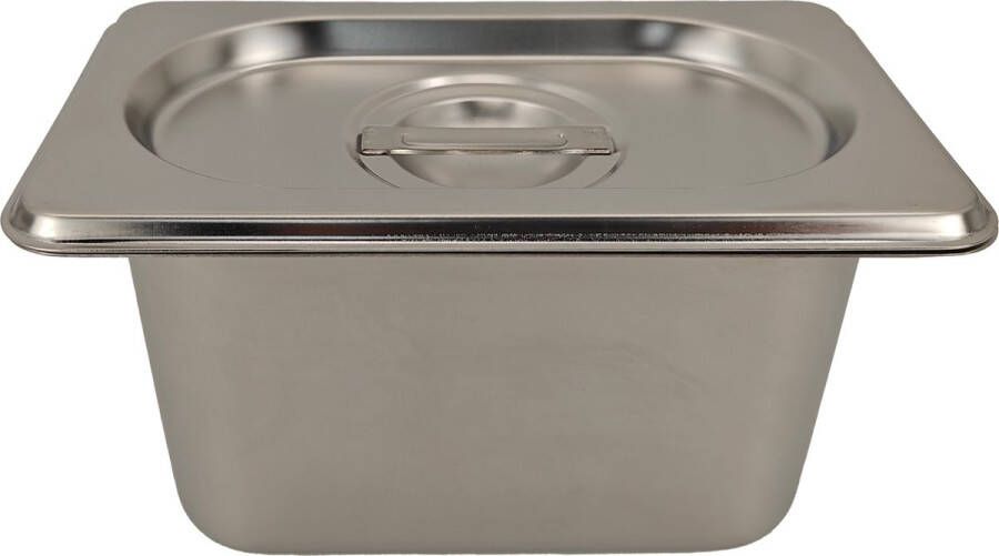 SB Line Gastronorm bak met deksel 1 9GN-10cm hoog-RVS