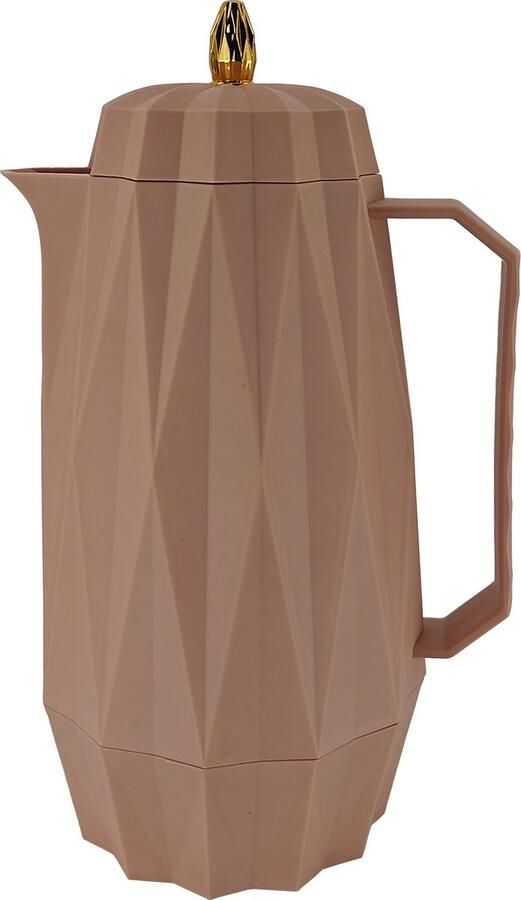 SB Line Thermoskan met glazen binnenfles 1l Rosé goud