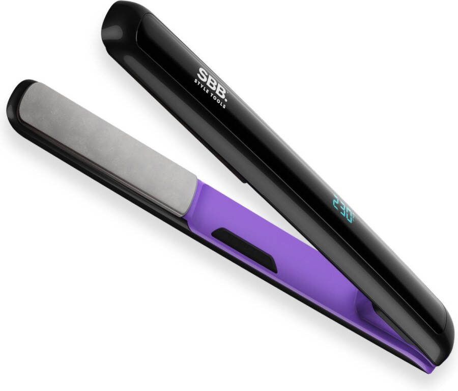 SBB SBST1000 Sleek and Chic Stijltang Ultrasnelle haarstyler 11 Standen Keramisch Inclusief Beschermende Oliën