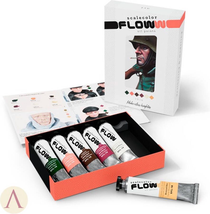 Scale 75 Scale75 Dr.Flow's Flow Range Olieverf Skin colors