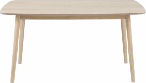 Leen Bakker Eetkamertafel Ulfborg beige 80x150x75 5 cm
