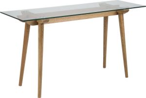 Leen Bakker Wandtafel Lysta glas 75x140x45 cm