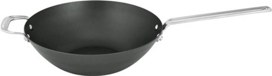 Scanpan Wokpan Black Iron Koofstofstaal Zonder Anti-aanbaklaag 30 cm