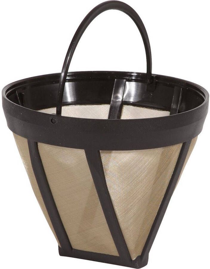 Scanpart herbruikbare koffiefilter nr 4 Koffie filter permanent Herbruikbaar Met houder Nummer 4