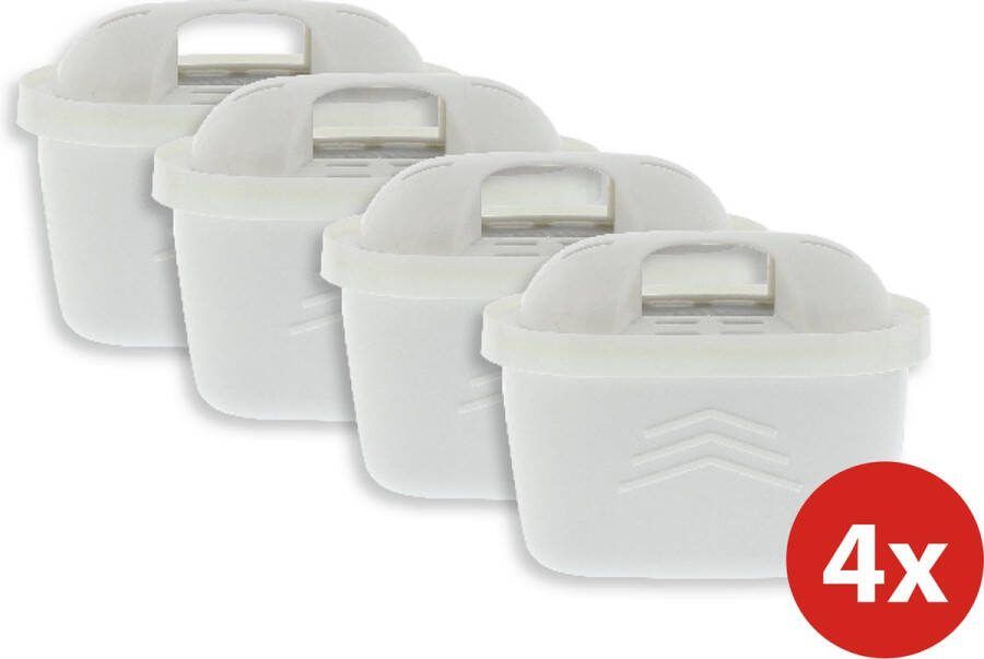 Scanpart waterfilter Geschikt voor Bosch Tassimo en Philips Senseo Twist Alternatief voor Brita Maxtra+ filterpatronen 4 stuks