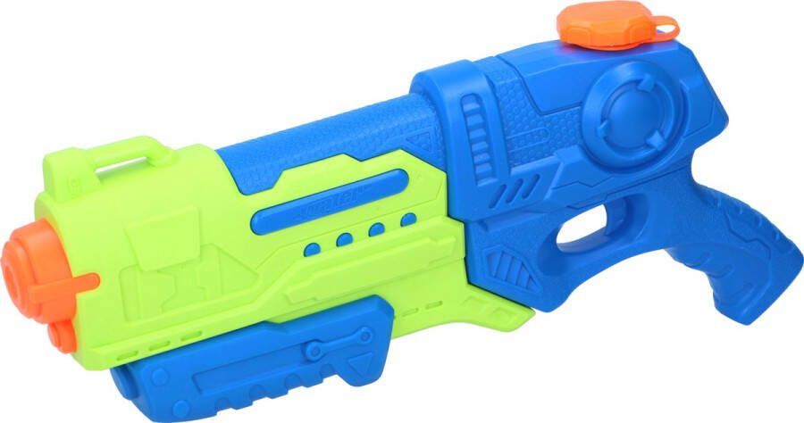 Scatch Waterpistool met Pomp Groot Reservoir: 900ml 39x6x19cm Blauw Groen