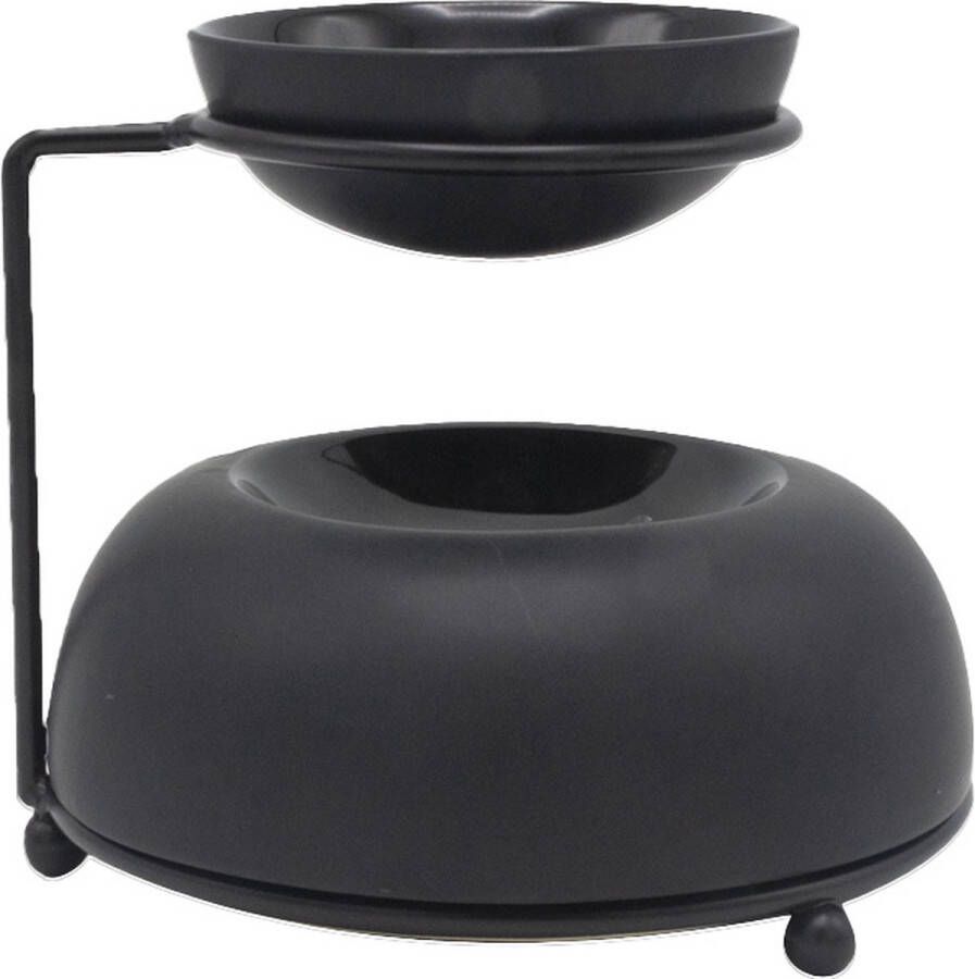 Scentchips Brander Bowls mat Zwart waxbrander geurbrander