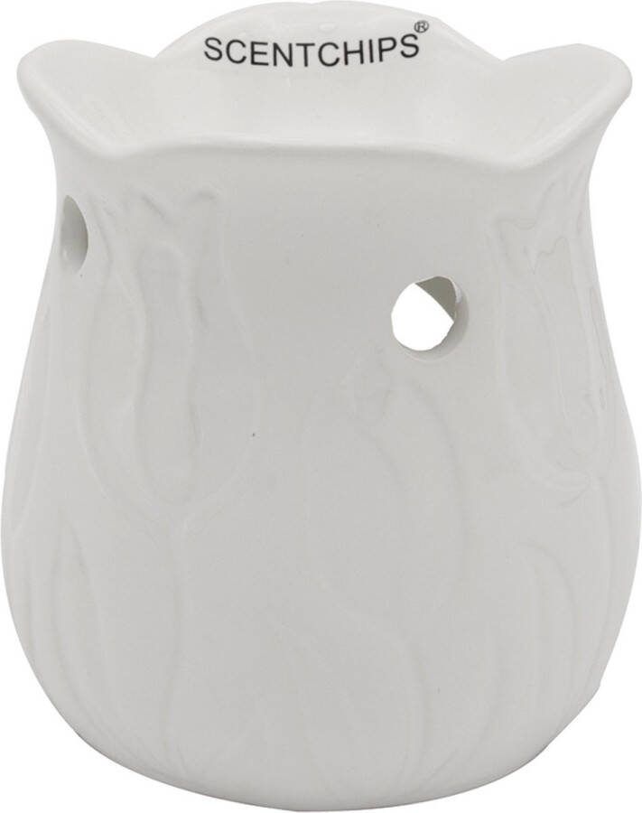 Scentchips Tulip Wit waxbrander geurbrander