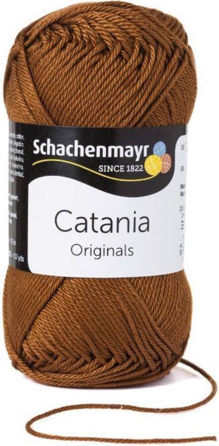 Schachenmayr 10 bollen Catania Orignals 50 g kleur 157 marone