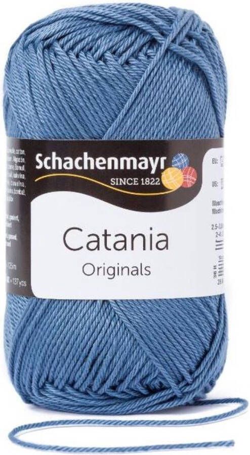 Schachenmayr 10 bollen Catania Orignals 50 g kleur 269 grijsblauw