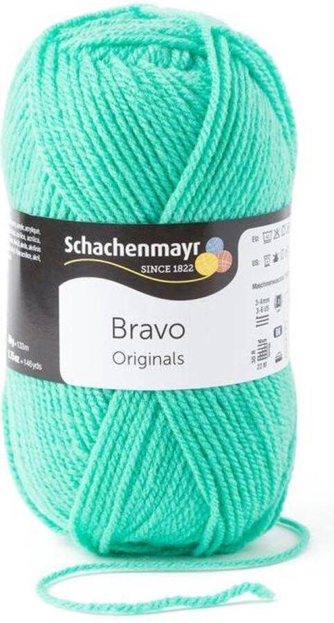 Schachenmayr Bravo Wol 50 gram Donkermint