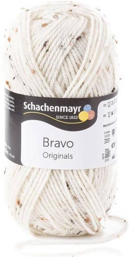 Schachenmayr Bravo Wol 50 gram Gemeleerd Beige