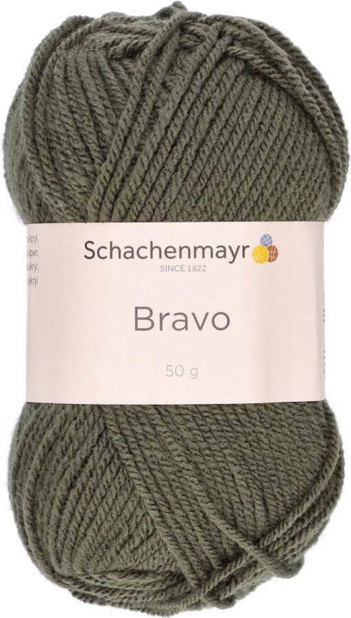 Schachenmayr Bravo Wol 50 gram Grijs Bruin