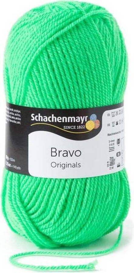 Schachenmayr Bravo Wol 50 gram Groen