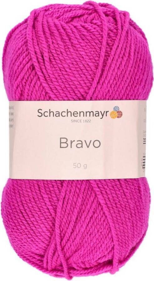 Schachenmayr Bravo Wol 50 gram Hard Roze