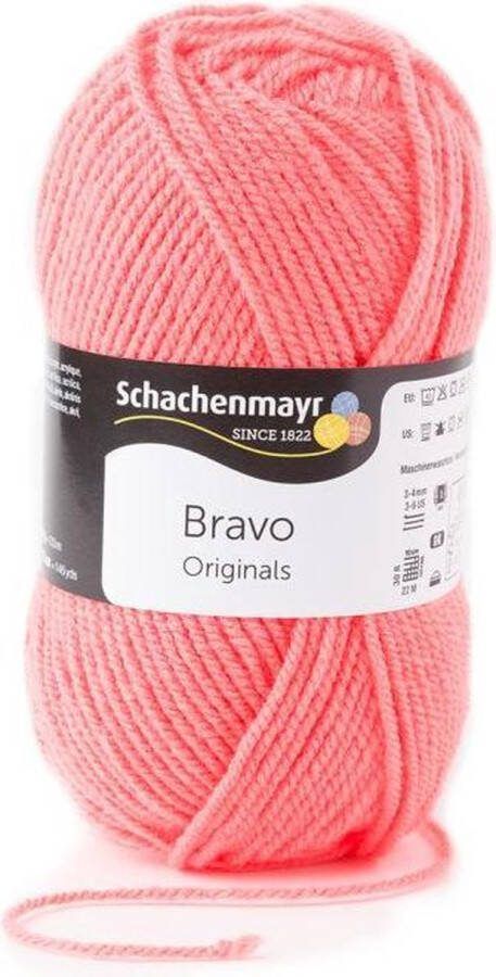 Schachenmayr Bravo Wol 50 gram Koraalroze