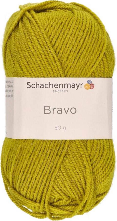 Schachenmayr Bravo Wol 50 gram Mostergeel