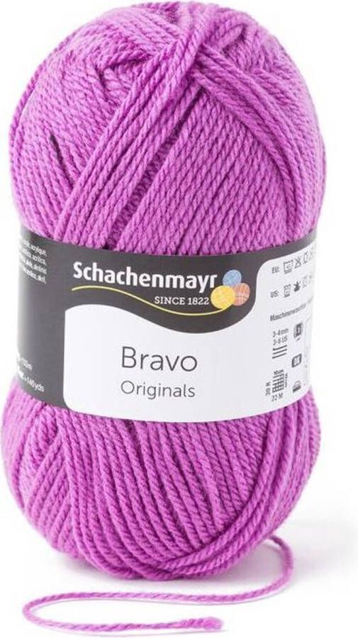 Schachenmayr Bravo Wol 50 gram Roze