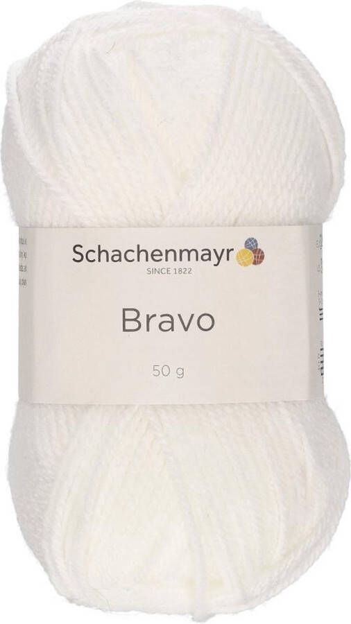 Schachenmayr Bravo Wol 50 gram Wit