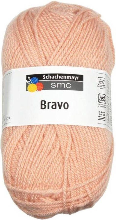 Schachenmayr Bravo Wol 50 gram Zalmroze