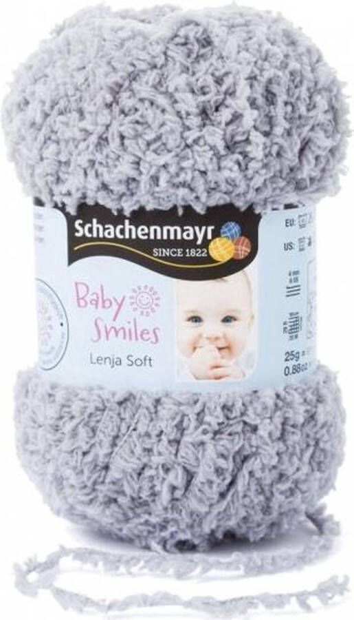 Schachenmayr Breigaren Baby Smiles Lenja Soft Nr 01090 Grijs