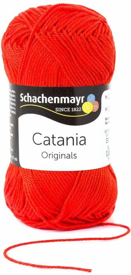 Schachenmayr Catania 50 Gram 390 Rood