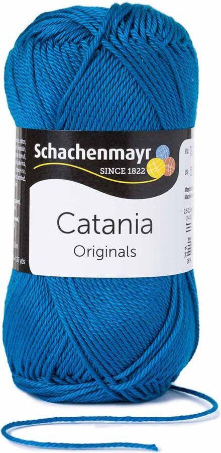 Schachenmayr Catania 50 Gram 400 Blauw