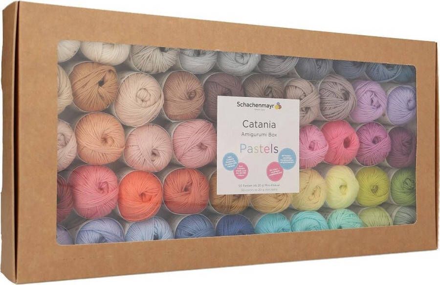 Schachenmayr Catania Amigurumi Box 50 x 20 gram Pastels