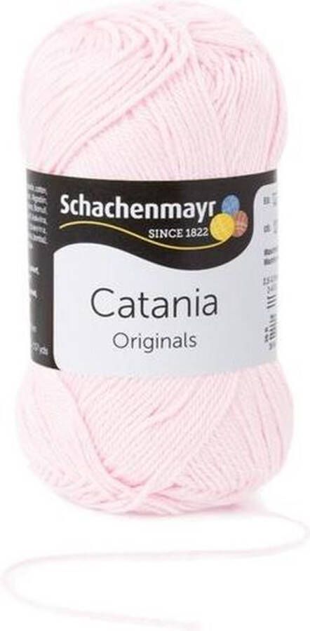 Schachenmayr Catania katoen garen babyroze (8414) pendikte 3 a 3 5mm 1 bol