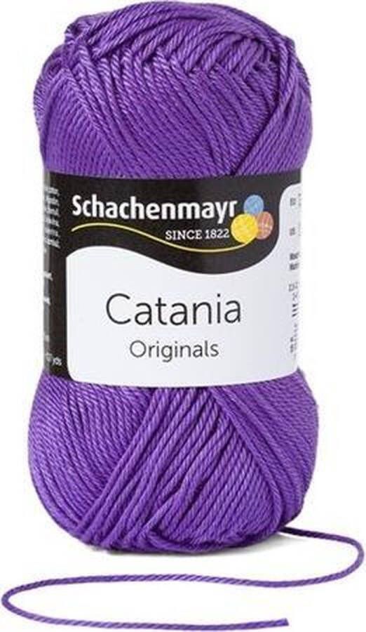 Schachenmayr Catania katoen garen violet (113) pendikte 3 a 3 5mm 1 bol