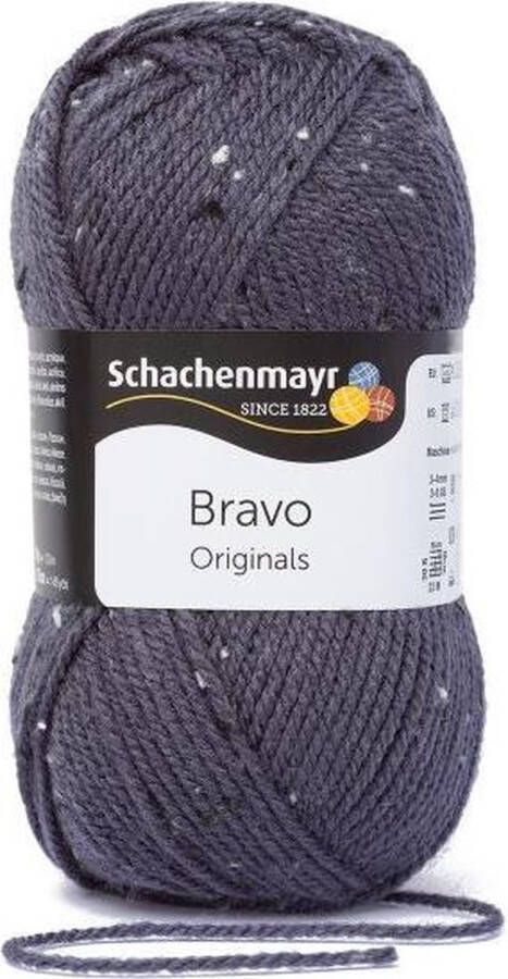 Schachenmayr SMC Bravo 50 gram Gemeleerd Grijs