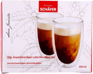 Schäfer dubbelwandige mok 450ml 2 stuks