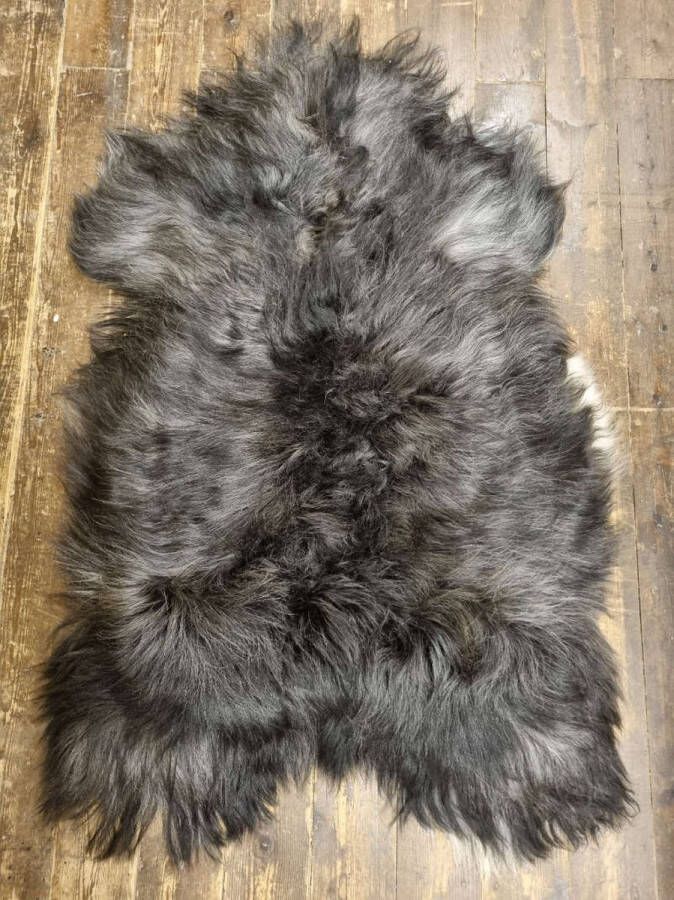 Schapenvacht SHOP IJslandse Schapenvacht (PREMIUM -Nr.5) Multi-Color XL 115cm 100% Natuurlijke Echte Schapenvacht Dierenvel