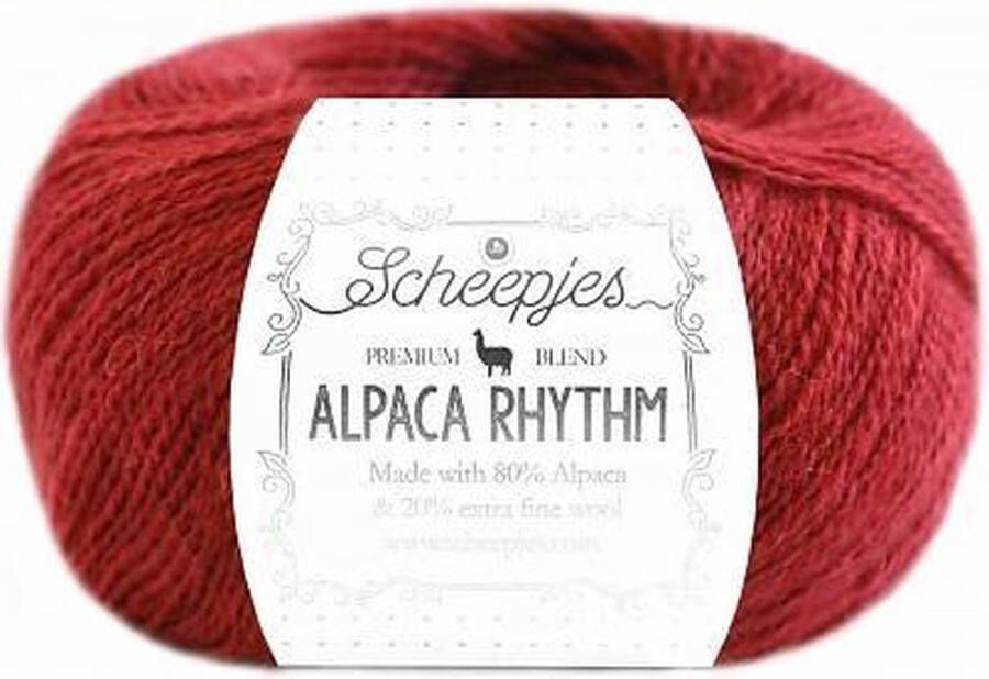 Scheepjes Alpaca Rhythm Tango (663) PAK MET 10 BOLLEN