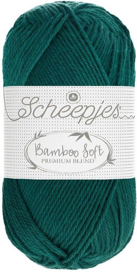 Scheepjes Bamboo Soft kleur 254 Mighty Spruce 50 gram