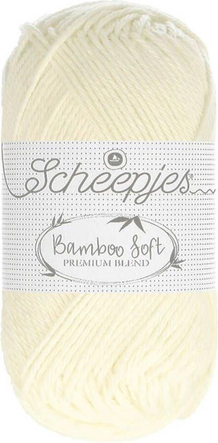 Scheepjes Bamboo Soft kleur 265 Rich Cream 50 gram