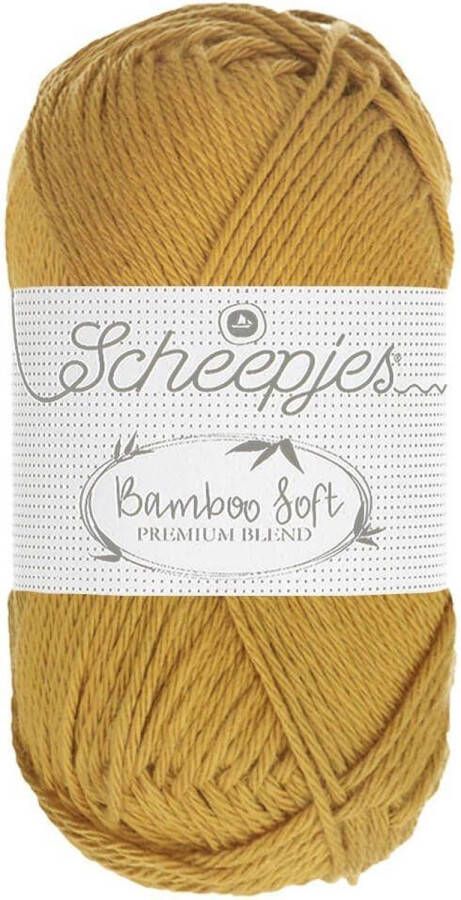 Scheepjes Bamboo Soft kleur 260 Golden Nugget 50 gram