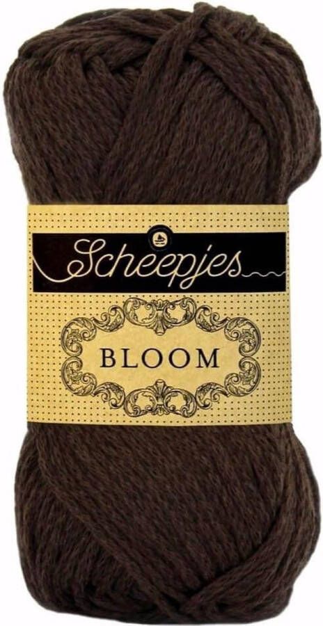 Scheepjes Bloom 401 Donker bruin