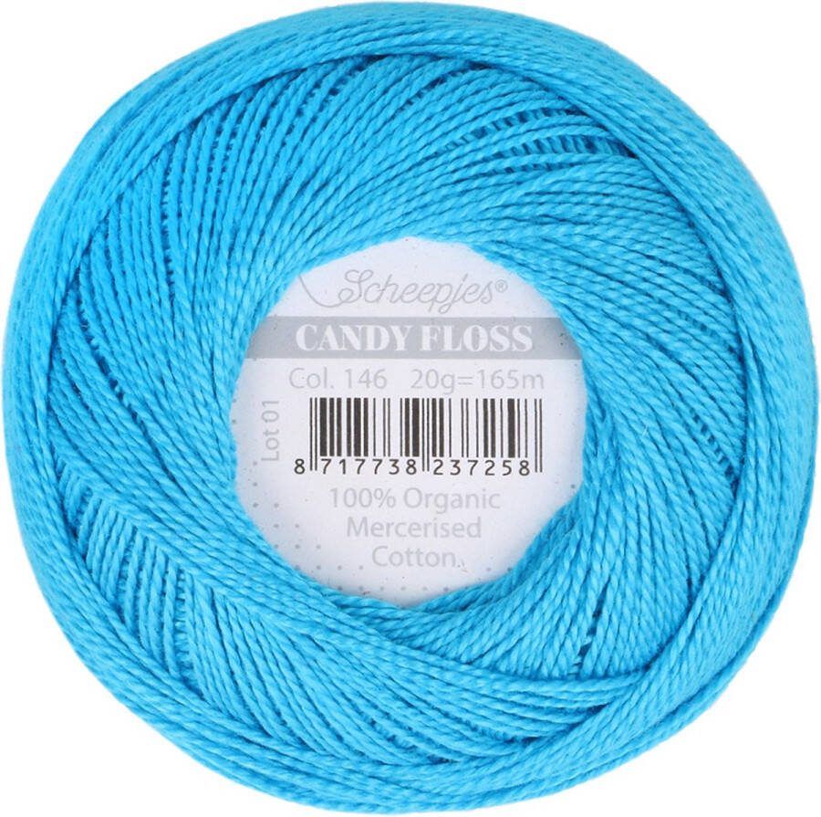 Scheepjes Candy Floss 146 Vivid Blue