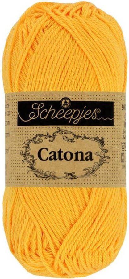 Scheepjes Catona 10gr 208 Yellow Gold