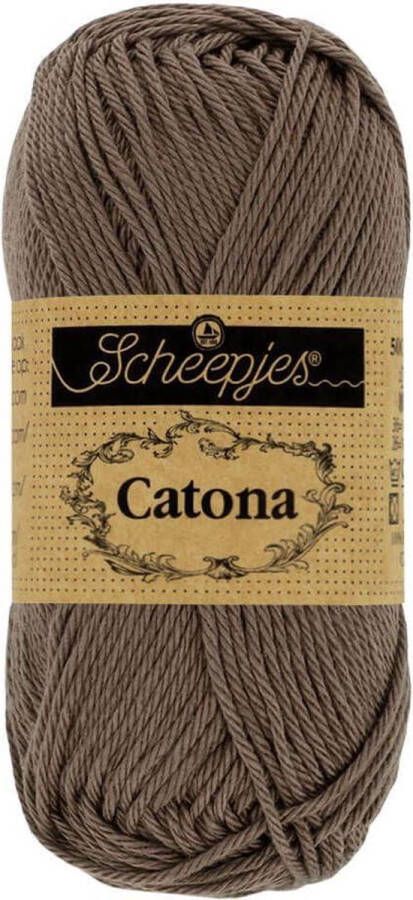 Scheepjes Catona 10gr 507 Chocolate