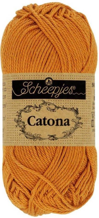 Scheepjes Catona 10 gram 383 Ginger Gold