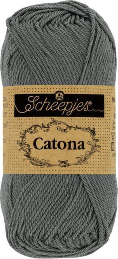 Scheepjes Catona 10 gram 501 Anthracite